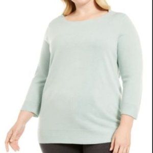NEW Karen Scott Luxsoft Ballet Plus Size Sweater